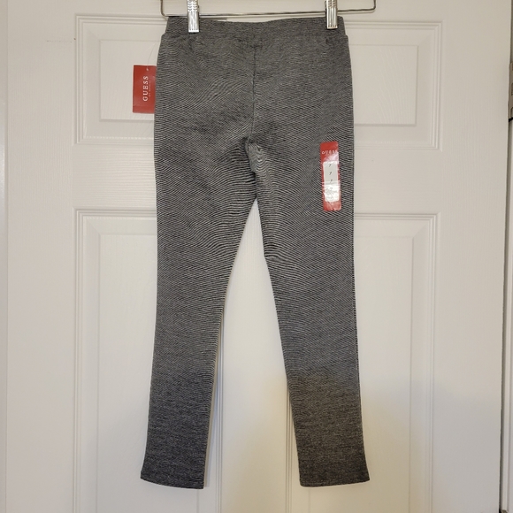 NWT Guess Charcoal Ponte Girls Pants Size 7 - Picture 4 of 5
